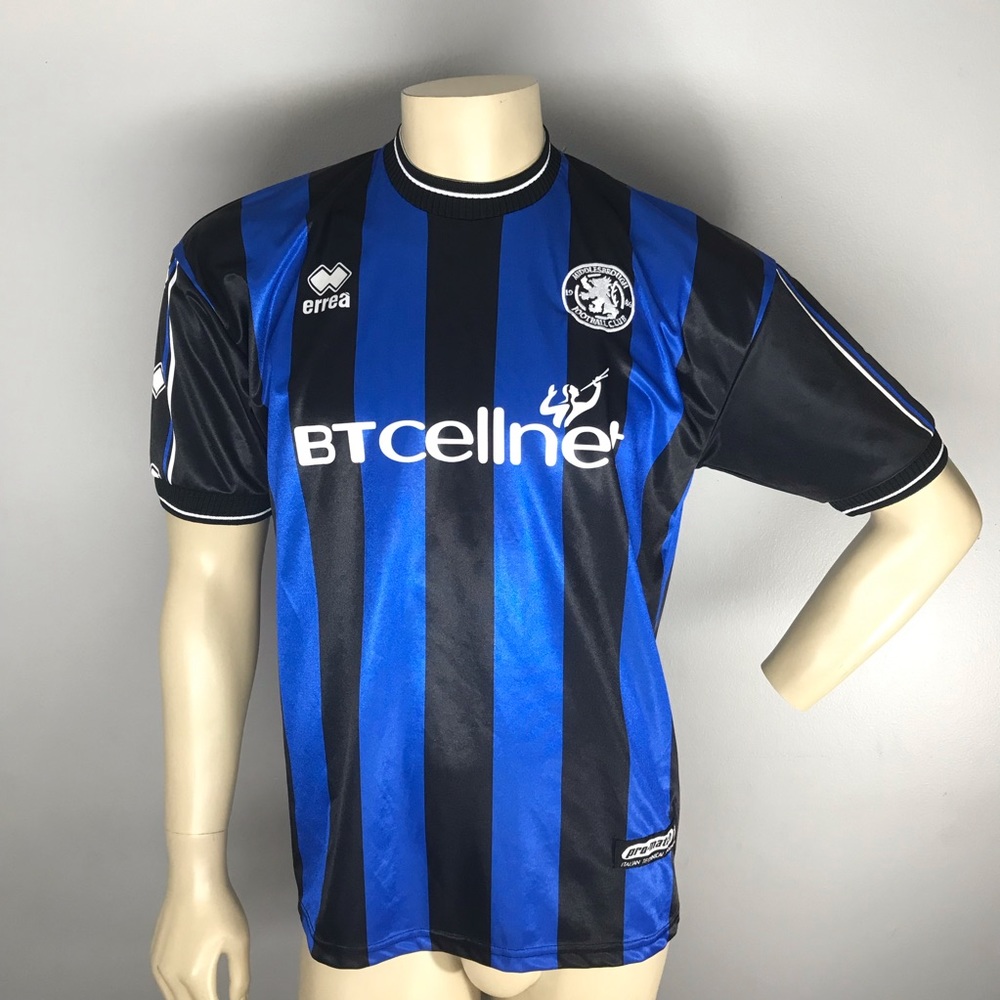 Vintage Italian Soccer Errea Middlesbrough Jersey